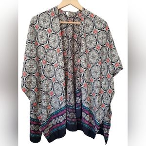 Ftc Swimsuit Small Pattern Shawl Coverup